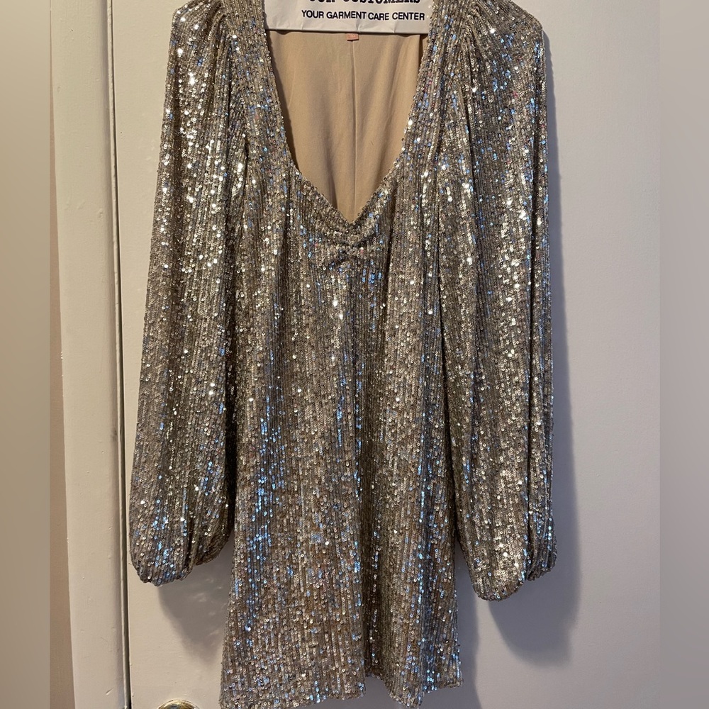 Gorgeous Show Me Your Mumu sequin dress
